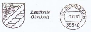 Wappen von Ohrekreis/Coat of arms (crest) of Ohrekreis