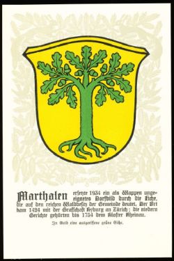 Wappen von/Blason de Marthalen