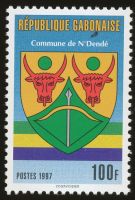 Blason de N'Dendé/Arms (crest) of N'Dendé