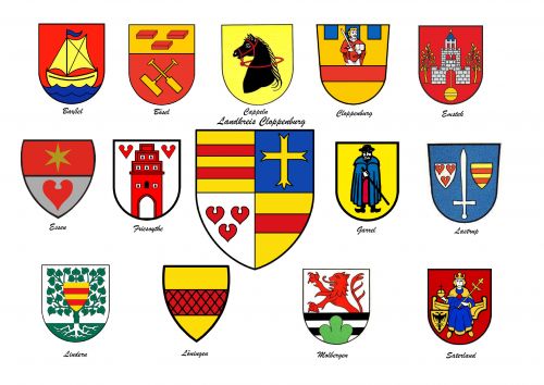 Arms in the Cloppenburg District