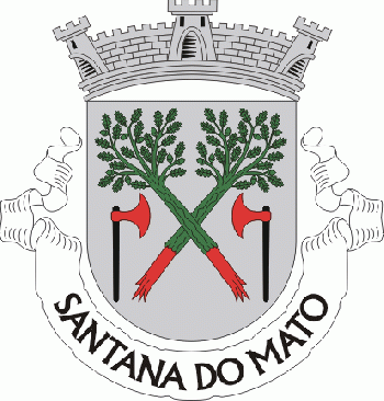 Brasão de Santana do Mato/Arms (crest) of Santana do Mato