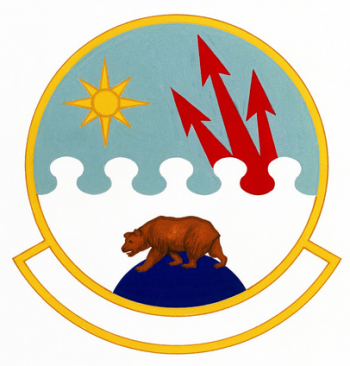 Coat of arms (crest) of the 163rd Resources Management Squadron, California Air National Guard