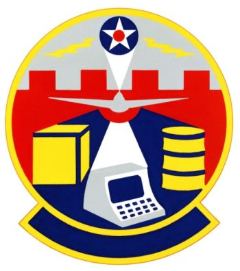 Coat of arms (crest) of the 601st Supply Squadron, US Air Force