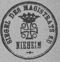 Wappen von Nieheim/Arms (crest) of Nieheim