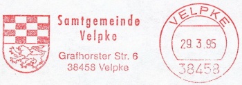 Wappen von Samtgemeinde Velpke/Coat of arms (crest) of Samtgemeinde Velpke