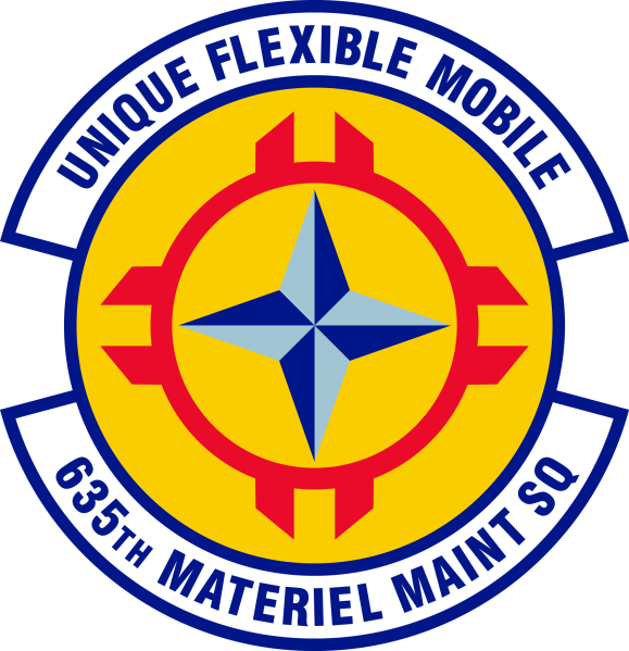 File:635th Materiel Maintenance Squadron, US Air Force.png
