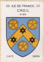 Blason de Creil/Arms (crest) of Creil