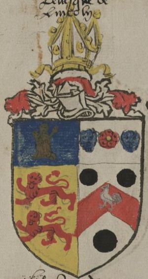 Arms (crest) of John Longland