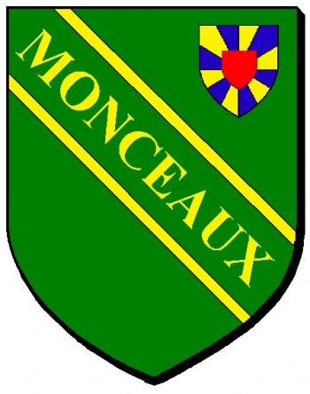Blason de Moncheaux/Coat of arms (crest) of {{PAGENAME