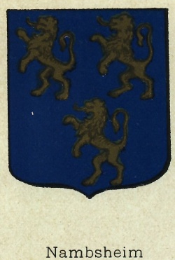 Blason de Nambsheim/Coat of arms (crest) of {{PAGENAME
