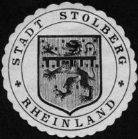 Wappen von Stolberg/Arms (crest) of Stolberg