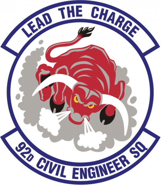 File:92nd Civil Engineer Squadron, US Air Force.png