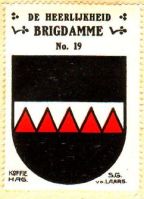 Wapen van Brigdamme/Arms (crest) of Brigdamme