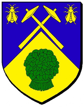 Blason de D'Huison-Longueville/Arms (crest) of D'Huison-Longueville