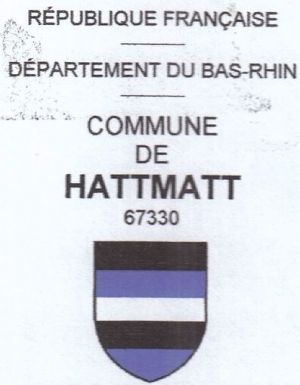 Blason de Hattmatt/Coat of arms (crest) of {{PAGENAME