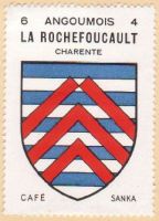 Blason de La Rochefoucauld/Arms (crest) of La Rochefoucauld
