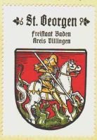 Wappen von Sankt Georgen im Schwarzwald/Arms (crest) of Sankt Georgen im Schwarzwald