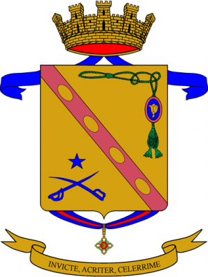 9th Bersaglieri Regiment (also 28th Bersaglieri Battalion Oslavia), Italian Army.png