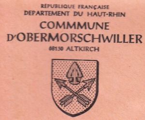 Blason de Obermorschwiller/Coat of arms (crest) of {{PAGENAME