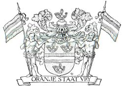 Wapen van Oranje Vrijstaat/Arms (crest) of Oranje Vrijstaat