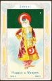 Arms, Flags and Folk Costume trade card Natrogat Türkei