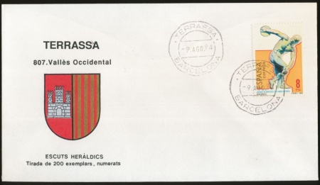Escudo de Terrassa/Arms (crest) of Terrassa