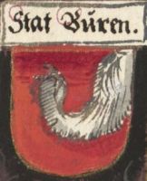 Wappen von Büren an der Aare/Arms (crest) of Büren an der Aare