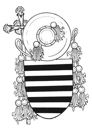 Arms (crest) of Charles Hémard de Denonville