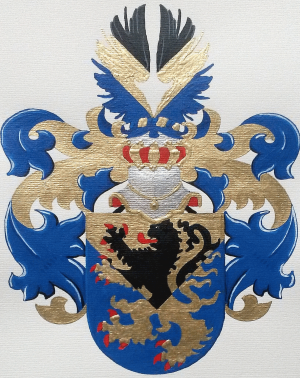 Arms of Marcel Roelof Carolus van Vlaanderen