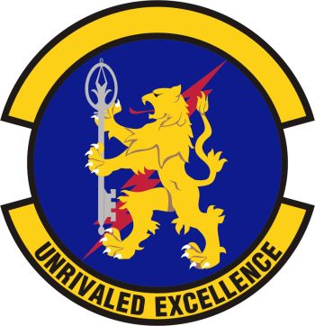 Coat of arms (crest) of the 100th Logistics Readiness Squadron, US Air Force