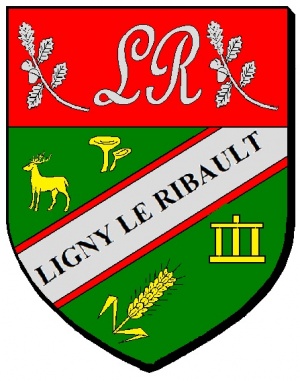 Blason de Ligny-le-Ribault/Coat of arms (crest) of {{PAGENAME