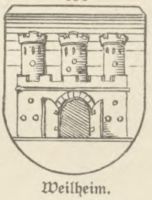 Wappen von Weilheim in Oberbayern/Arms (crest) of Weilheim in Oberbayern