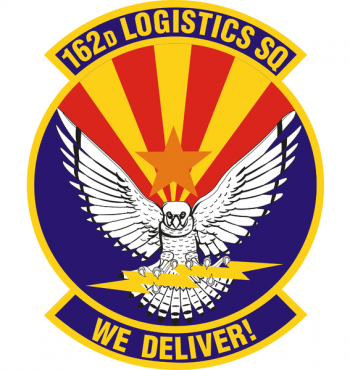 Coat of arms (crest) of the 162nd Logistics Squadron, US Air Force
