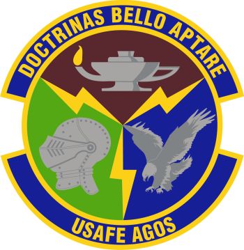 Coat of arms (crest) of the 4th Combat Training Squadron, US Air Force