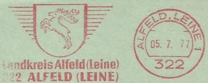 Wappen von Alfeld (kreis)/Coat of arms (crest) of Alfeld (kreis)