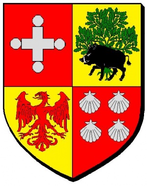 Blason de Bussunarits-Sarrasquette/Arms of Bussunarits-Sarrasquette
