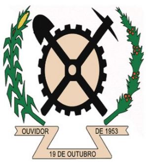 Brasão de Ouvidor (Goiás)/Arms (crest) of Ouvidor (Goiás)