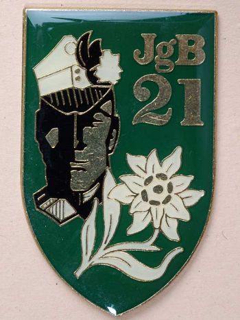 Coat of arms (crest) of the 21st Jaeger Battalion, Austrian Army