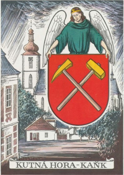 Arms (crest) of Kaňk