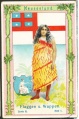 Arms, Flags and Folk Costume trade card Natrogat Neu Seeland