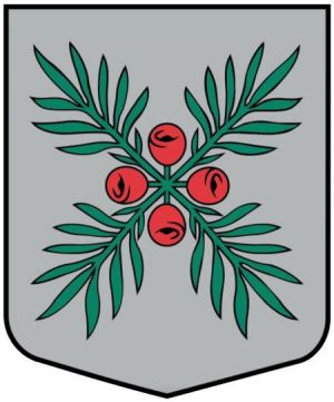 Arms of Zentene (parish)