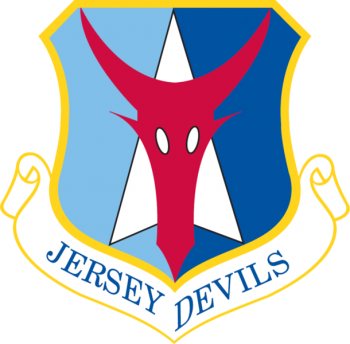 Coat of arms (crest) of the 177th Fighter Wing, New Jersey Air National Guard