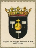 Wappen Erbsälzer zu Werl und Neuwerk