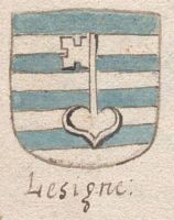 Blason de Lessines/Arms (crest) of Lessin
