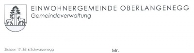 Wappen von Oberlangenegg/Coat of arms (crest) of Oberlangenegg