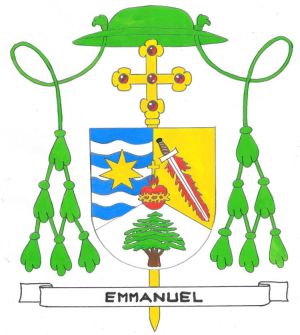 Arms (crest) of Michael John Izen