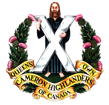 Arms of The Queen's Own Cameron Highlanders of Canada, Canadian Army