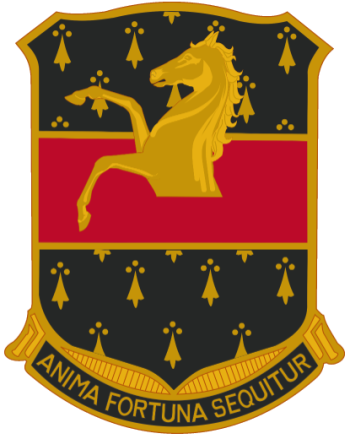 Coat of arms (crest) of 309th Cavalry Regiment, US Army