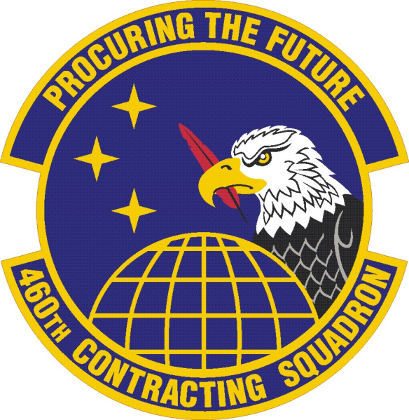 File:460th Contracting Squadron, US Air Force.png