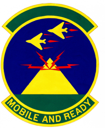 Coat of arms (crest) of the 74th Tactical Control Flight, US Air Force